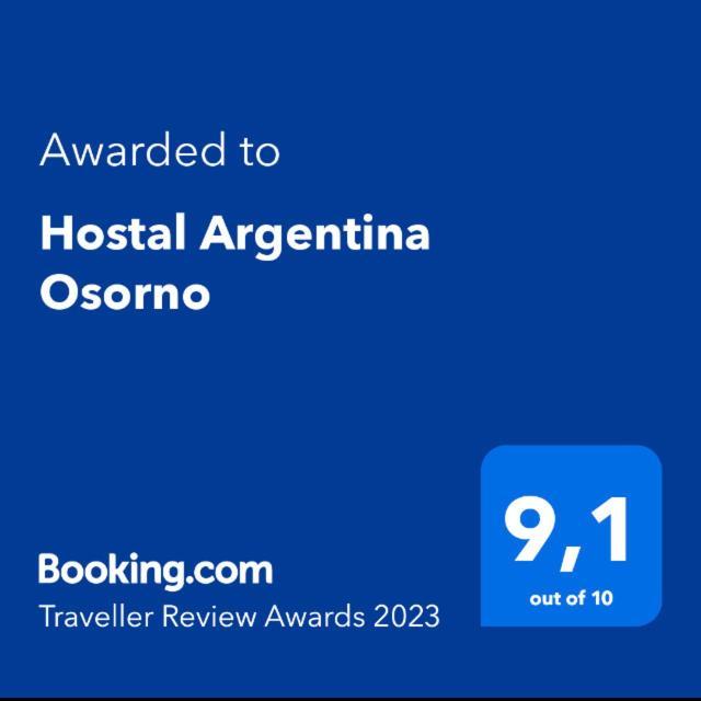 Hostal Argentina Osorno Eksteriør bilde